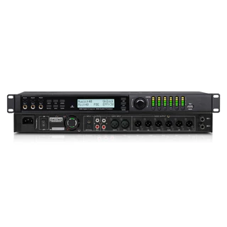 K-3000 DSP Processador de efeitos de áudio digital profissional de alta qualidade para karaokê, com porta infravermelha em Oferta na Shopee
