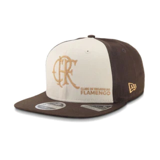 Boné Flamengo 9FIFTY Original Fit Aba Reta Bege New Era em Oferta na Shopee