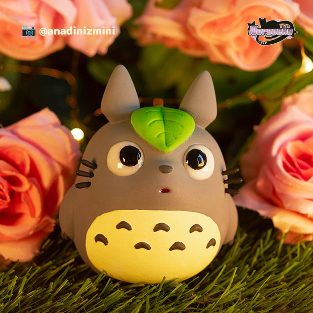 Miniatura 3D Chibi Totoro Family | Meu Amigo Totoro Studio Ghibli