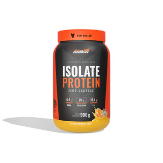 Whey Protein Isolado Zero Lactose Isolate Protein 900g New Millen