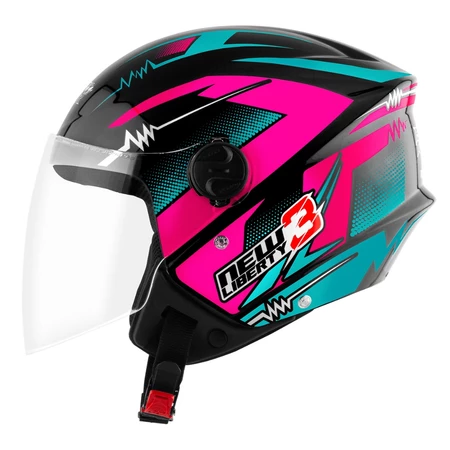 Capacete Aberto Pro Tork New Liberty 3 Frequency