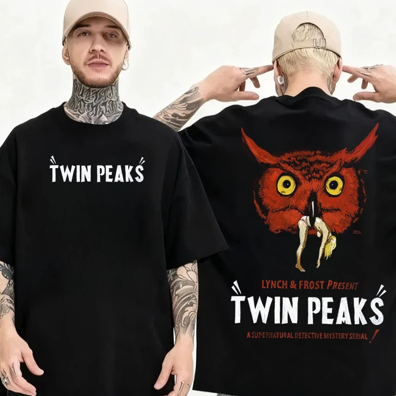 Camiseta Basica e OVERSIZED Twin Peaks Fire Walk With Me Serie