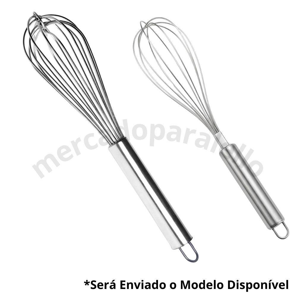 Fouet Fue Inox Batedor de Ovos e Claras Aço Manual Mixer pro