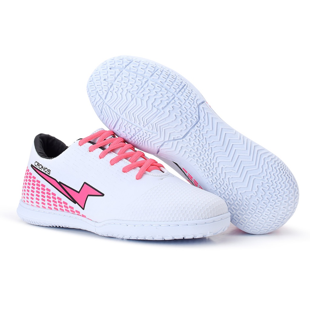 Chuteira Futsal Cronos Dynamics + Caneleira Grátis Conforto Máximo
