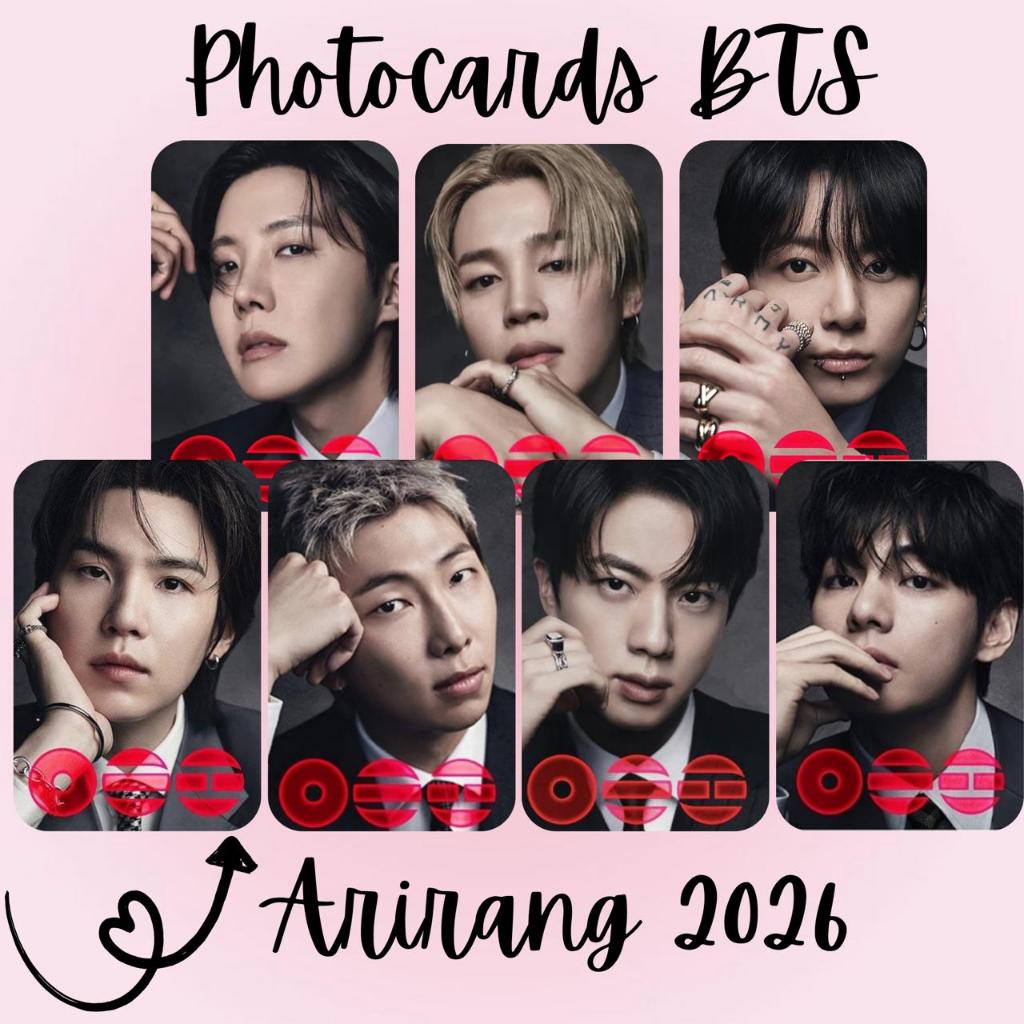 Kit BTS 7 Fates Chakho Photocard (Ler Descrição) em Promoção na