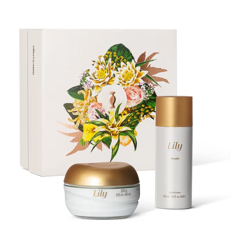 Conjunto Lily Boticário em Promoção na Shopee Brasil 2026