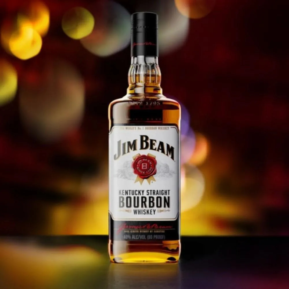 Bourbon Jim Beam 1L Original Kentucky Straight Whiskey - Pronta