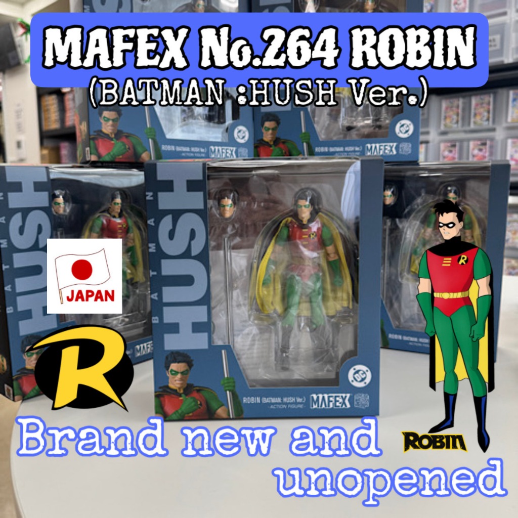 アメコミ MAFEX No.264 ROBIN BATMAN:HUSH Ver. D Robin DC Comics Batman Hush Mafex 264 Medicom Toy Original - Prime