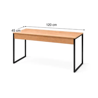 Mesa Escrivaninha 120cm Para Escritório Computador Sala Quarto