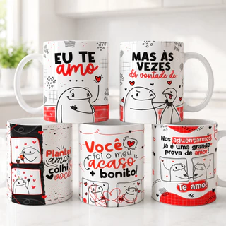 Caneca personalizada presente casal namorados flork xícara lembrancinha surpresa romântica