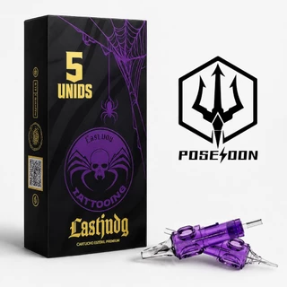 5 Unidades Cartuchos de tatuagem Universal Poseidon LastJudg RL RM RS ANVISA | Alta Qualidade