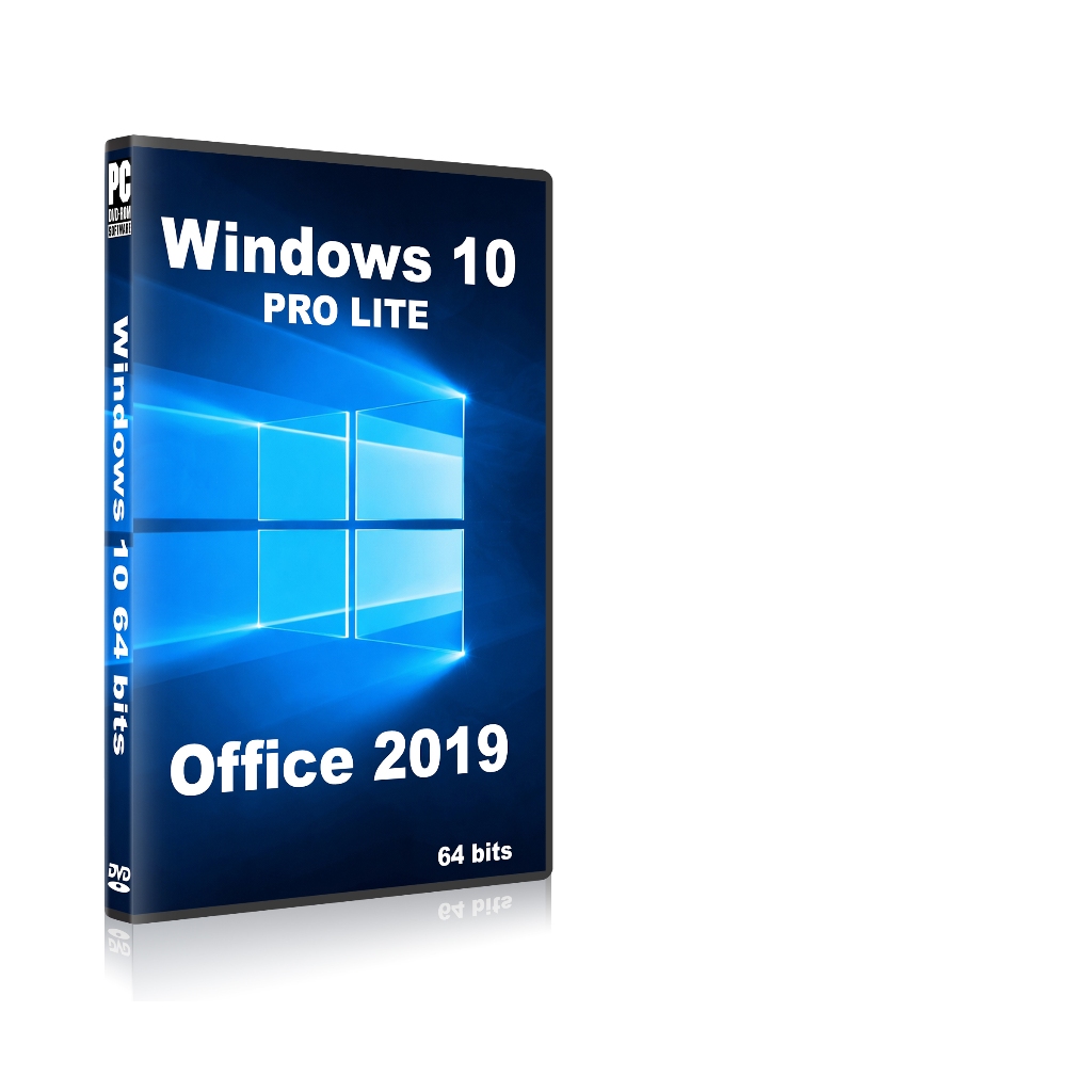 最新Windows10 Pro＆Office2016(Blu-ray/地デジW) Windows 10 Pro Lite + Office 2019 - 64 bits - DVD/PC | Shopee Brasil
