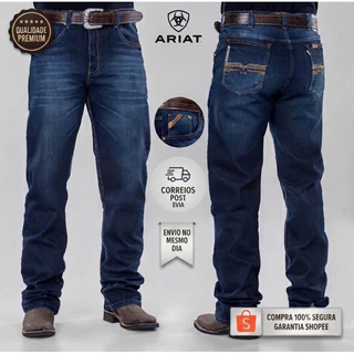 CALÇA COUNTRY MASCULINA ARIAT COUNTRY 🇺🇸 YELLO STONE