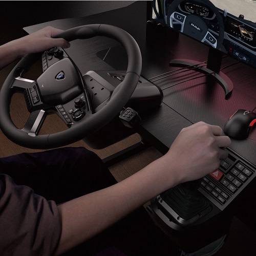 Volante de Caminhão HORI Force Feedback Truck para Windows 10/11 PC — imagem 3