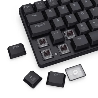 Kit Teclado E Mouse Sem Fio Redragon Bs-8772 Bk Preto Preto