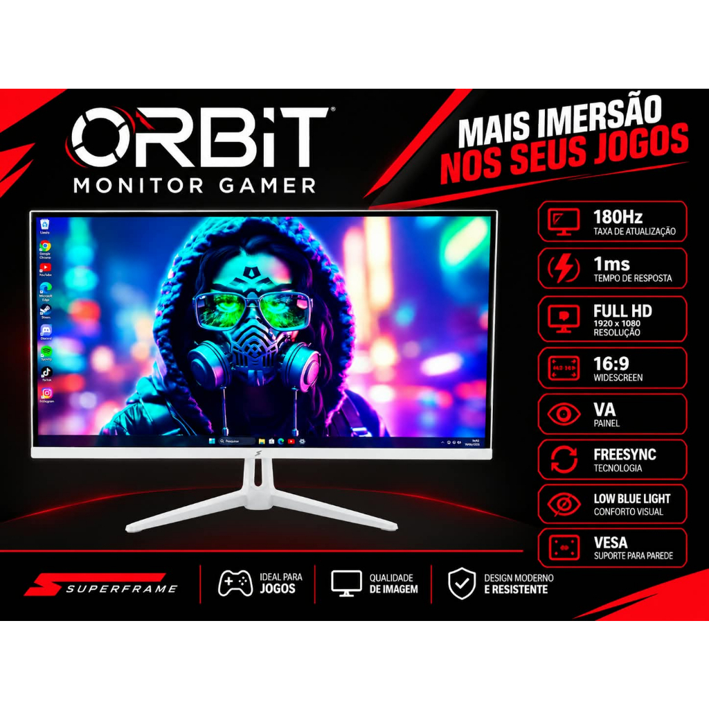 Monitor Gamer Orbit 27