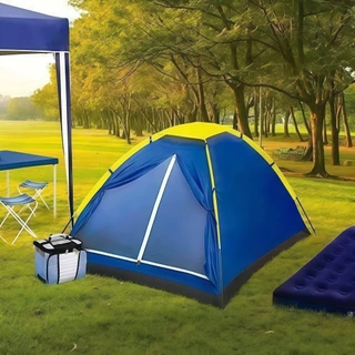 Barraca Camping Iglu à Prova D’Água 2 Pessoas Portátil para Praia e Acampamento