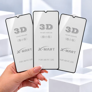 Película de Vidro 3D para Mi Poco C65 Alta Transparência Proteção de Tela