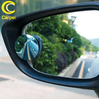 1 par - Espelho Retrovisor Carro Moto Convexo Fixo Móvel Auxiliar Externo Pontos Cegos 5cm Universal em Oferta na Shopee