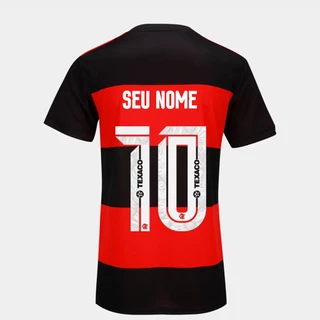 Manto Flamengo Feminina Fan Jogo 1 Adidas 2026 – Personalize Seu Nome e Seu Número em Oferta na Shopee