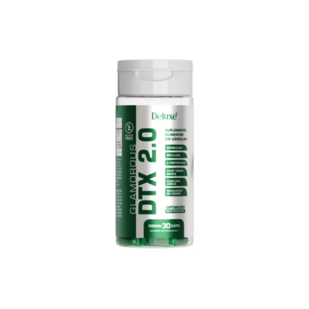Deluxe Vitaminico DTX2.0 30 Capsulas Unitário | Shopee Brasil