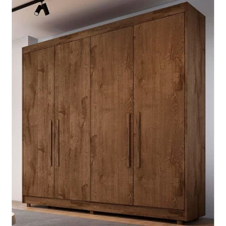 Guarda Roupa Palermo 169cm 04 Portas 03 Gavetas Móveis Europa em Oferta na Shopee