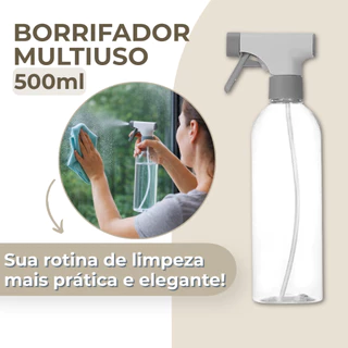 Borrifador Spray Pulverizador Multiuso Limpeza 500ml Flow Ou em Oferta na Shopee