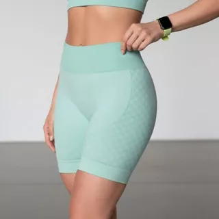 Short Legging Selene Fitness Feminino Esportivo Tecido Leve Academia Respirável Reforçada Poliamida em Oferta na Shopee