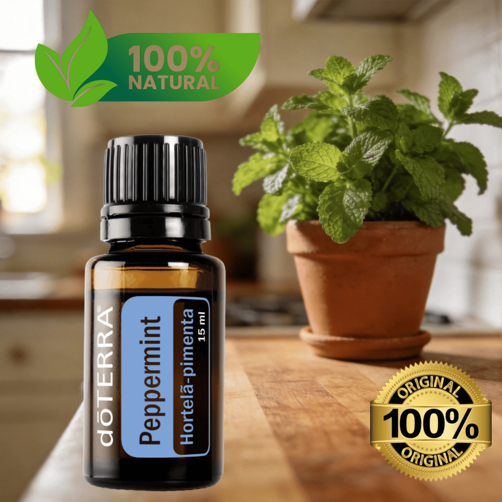 Óleo Essencial Peppermint 15ml - Hortelã Pimenta - 100% Original
