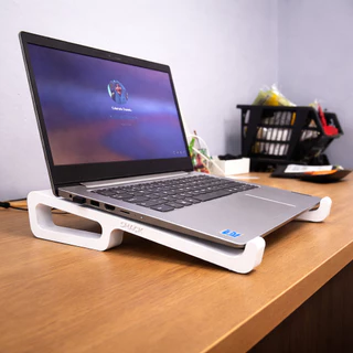 Suporte para Notebook Ergonômico Base Elevada Antiderrapante Ventilado Resistente -SHACK