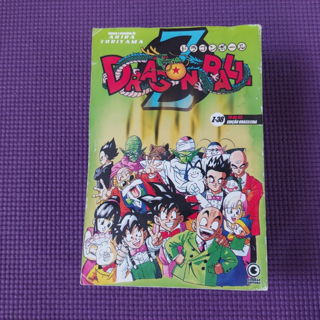 DRAGON BALL Z N°: 30, 33, 34, 35, 36, 37, 38, 39 MANGÁ PT BR