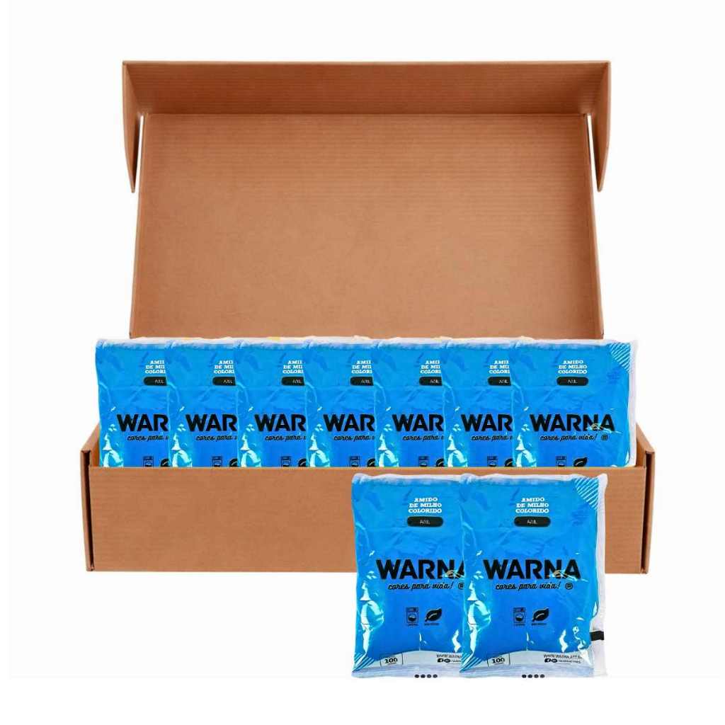 Tinta Colorida Em Pó Chá De Revelação C/ 10 Azul | Shopee Brasil