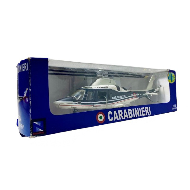 Maquete Helicóptero Agusta A109 Power Carabinieri 1/43 New Ray