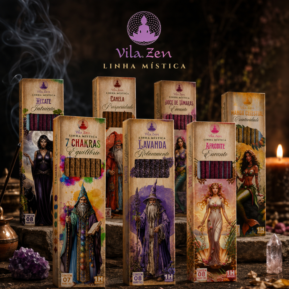 しかっくん メルネルエッセンス33本セット Incenso Vila Zen - Linha Mística - 100% Natural | Shopee Brasil