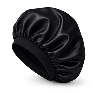 Touca De Cetim Dupla Face Anti Frizz Para Dormir Cabelo Cacheado Liso Ajustável Premium