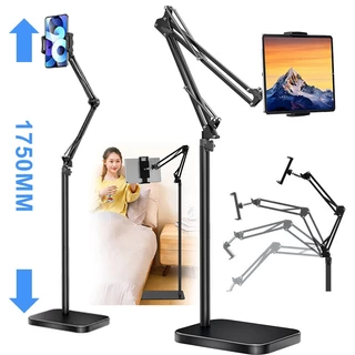Suporte De Chão Para Celular Tablet 175cm Articulado 360 Base Pesada H'maston SPR15
