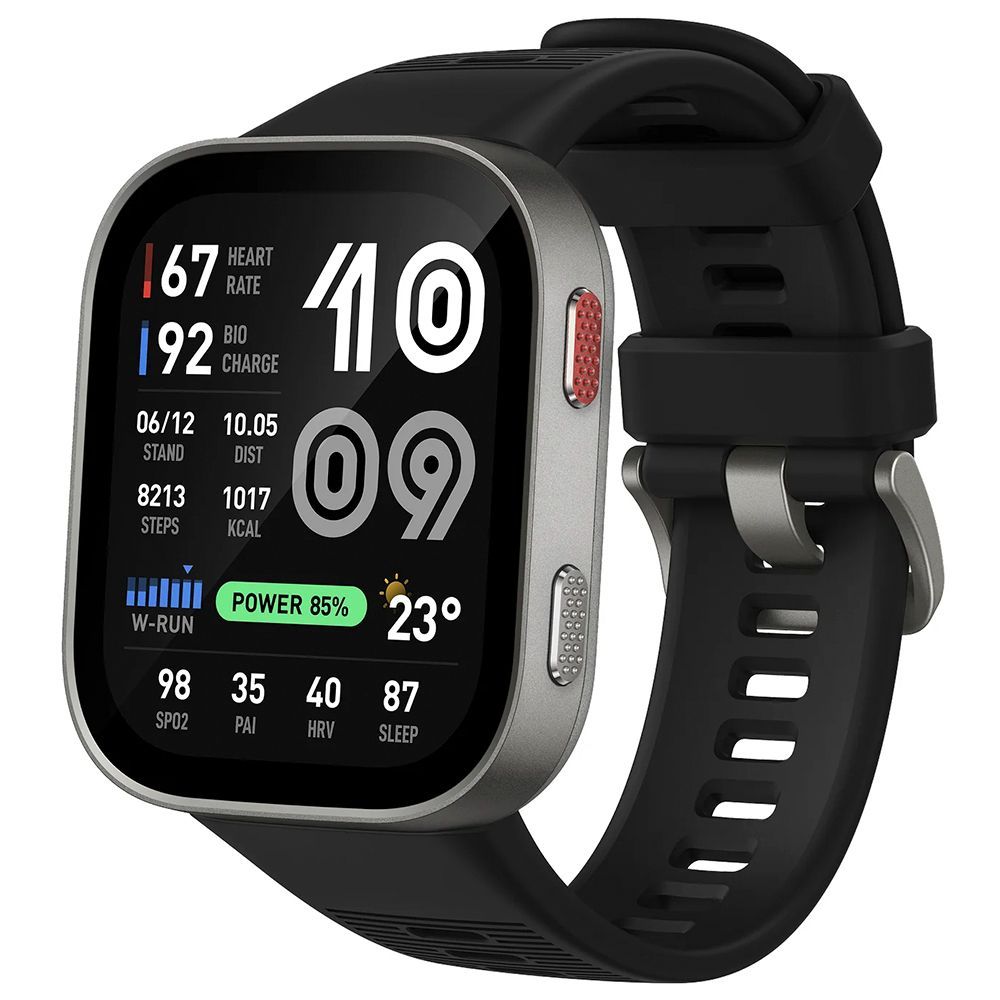 Relógio Amazfit Bip Max 46mm bateria de 20 dias tela AMOLED de 5.3 cm GPS