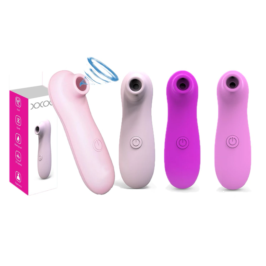 Vibrador Estimulador Succionador Clitoriano Vagina Succión Chupa Clítoris