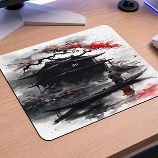 Mousepad Gamer Pequeno 30x20 Premium Base Borracha para Jogos Trabalho Estudos PC