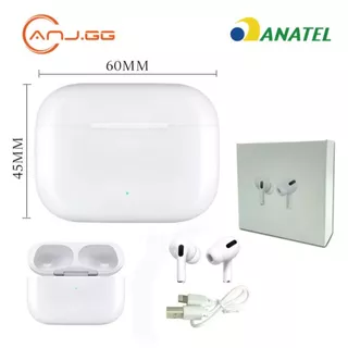 Fone De Ouvido Sem Fio TWS V5. 3 Branco - Áudio Premium e estojo de carregamento portátil