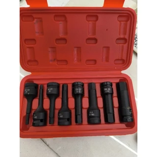 Kit Jogo Soquetes Allen 5 À 16 Impacto 8 Peças 1/2 15425 15426