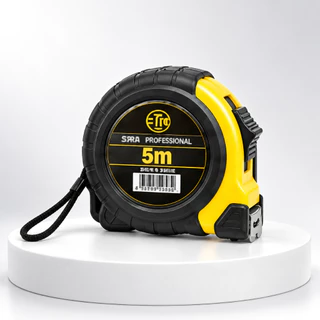 Trena Profissional Emborrachada 5m x 25mm Com Trava Para Medição