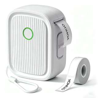 Impressora de Etiquetas L12 Térmica Portátil Bluetooth + 1 Rolo Etiqueta