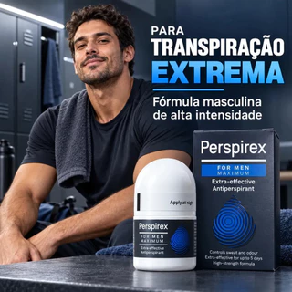 Antitranspirante Masculino Perspirex Maximum 20ml Controle do Suor e Odor