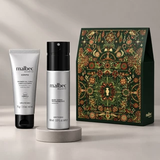 Kit Presente Masculino O Boticário Malbec Magnetic com 2 Itens