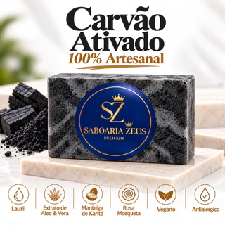 Sabonete Artesanal Vegano Hipoalergênico – Arroz, Açafrão com Dolomita, Carvão Ativado ou Anil com Sal