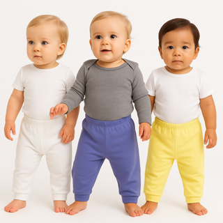 Kit 3 Calças Infantil Pijama Bebê Super Confortável Lançamento em Oferta na Shopee