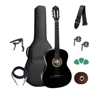 Violao Giannini Start S-14 Bk C/ Captador Capa + Acessorios em Oferta na Shopee