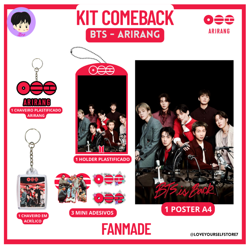 Kit Bts Completo em Oferta | Shopee 2026