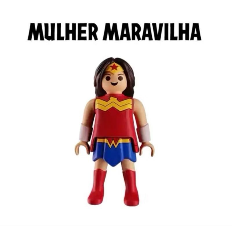 Mulher Maravilha- Playmobil Kinder Ovo